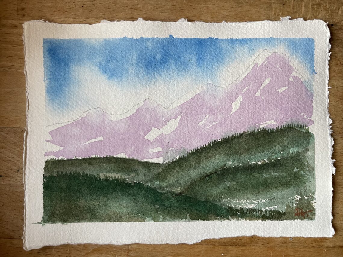 About hills and mountains - Stefano Bramato Art